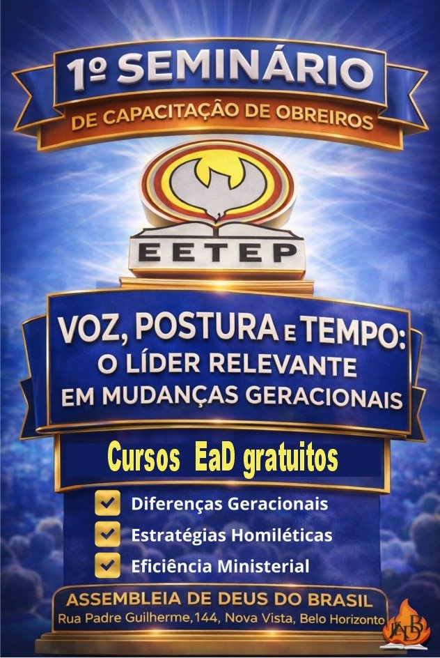 EETEP- SECAP 1º Seminário de Capacitação de Obreiros